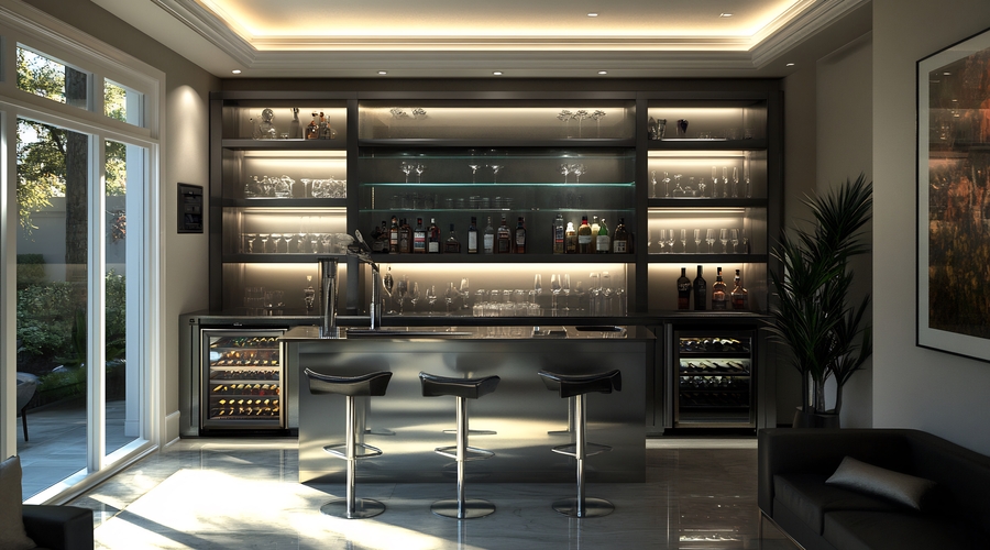Home Bar Interior
